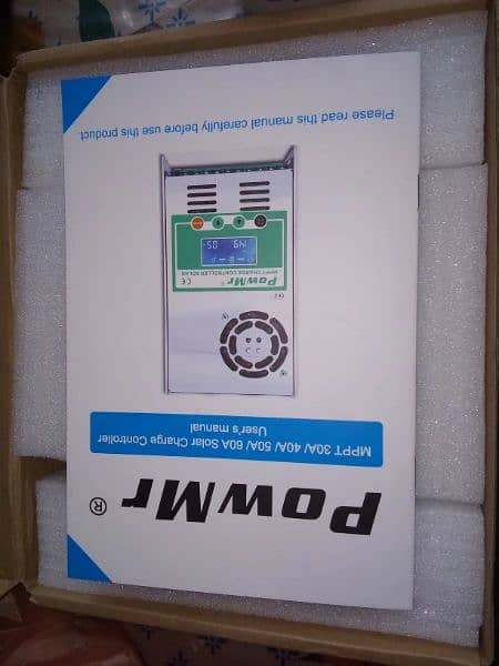 PowMr MPPT Solar Charge Controller 60A LCD Display 12V 24V 36V 48 2