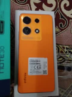 Infinix note 30 Only box open.