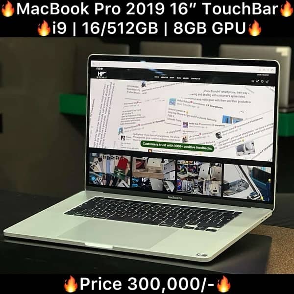 Macbook Pro i9 512GB 16GB | 8GB GPU 16 Inch M1 M2 2018 2017 0