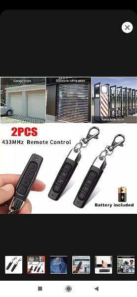 Door Remote Control Car Cloning Duplicator Key Fob A Distance Re 2