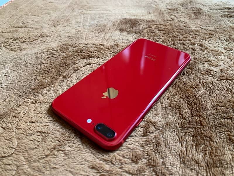 Brand NEW Condition iPhone 8Plus 256gb Red Product PTA Approve 5