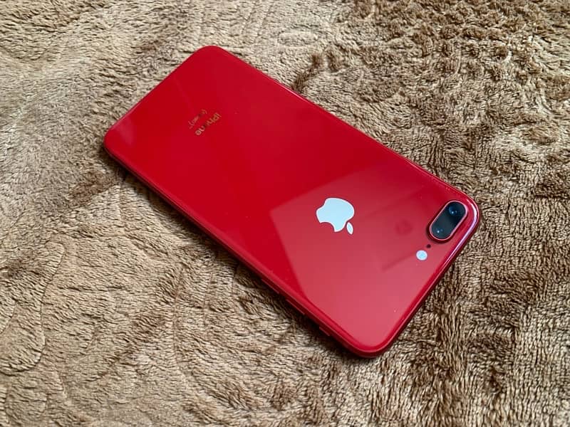 Brand NEW Condition iPhone 8Plus 256gb Red Product PTA Approve 7