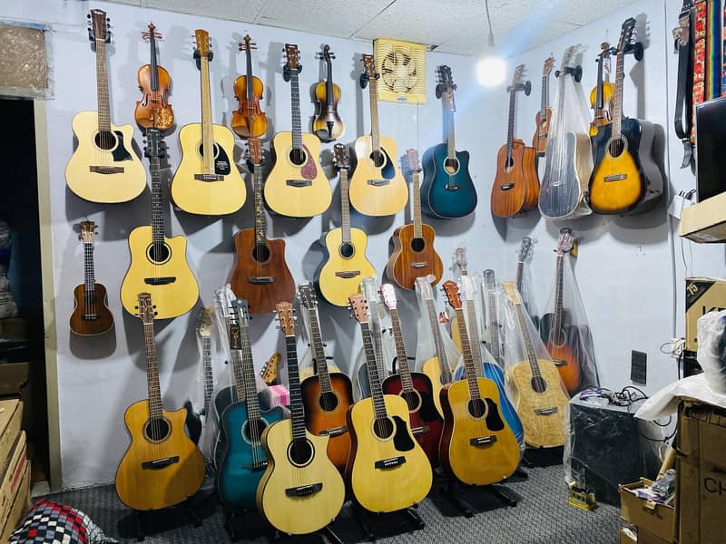 Guitars | Violins | Ukuleles |Cajon box Musical Instruments 18