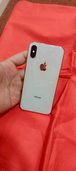iPhone X pta approved 75 battery halth 256 gb 6