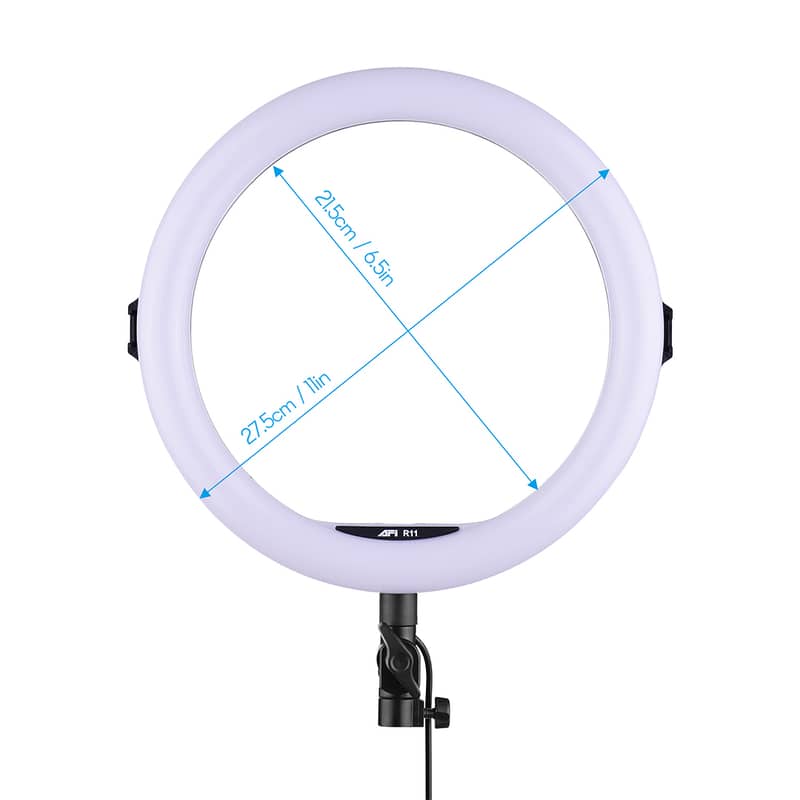 AFI R11 11″ LED Ring Light With Tripod Stand 1