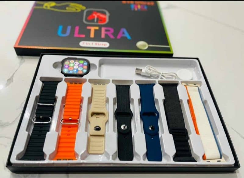 7 in 1 Ultra Smartwatch|DT900 ultra|Wholesale|Apple Logo|hk9 pro plus| 2