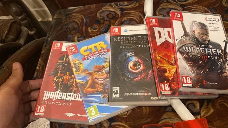 ps4 x box one Nintendo switch and ps3 original games 10