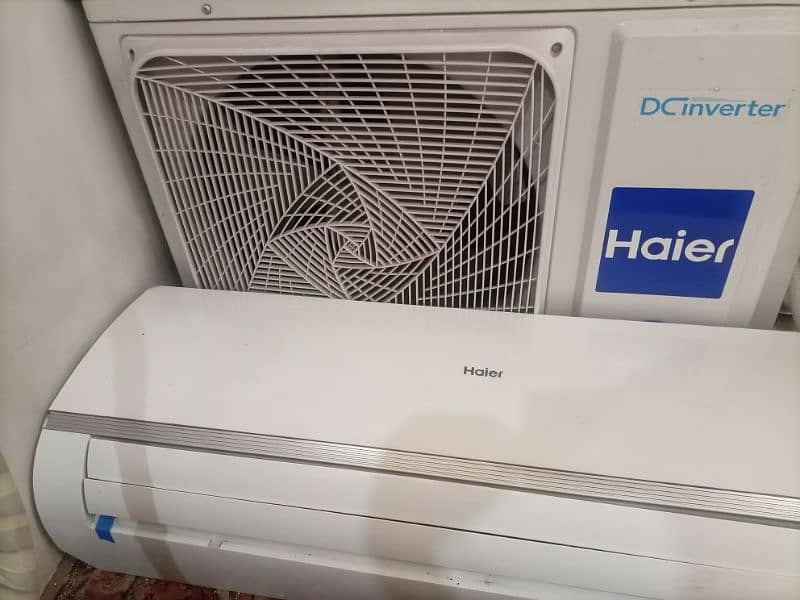 haier DC inverter 1.5 ton only 3 months use 1