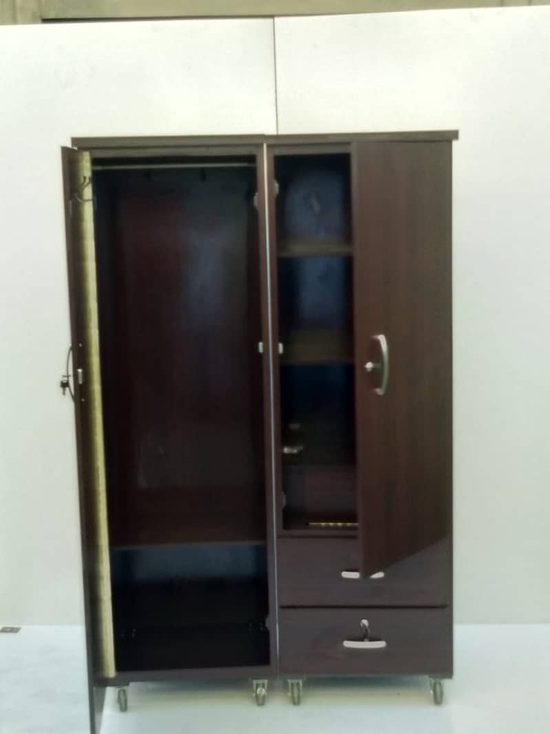 Wooden Almari/2 door wardrobe / 3 door wardrobe/safe almari 8