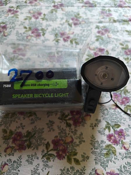sports bicycle light and horn 3 function light and 5 function horn 2