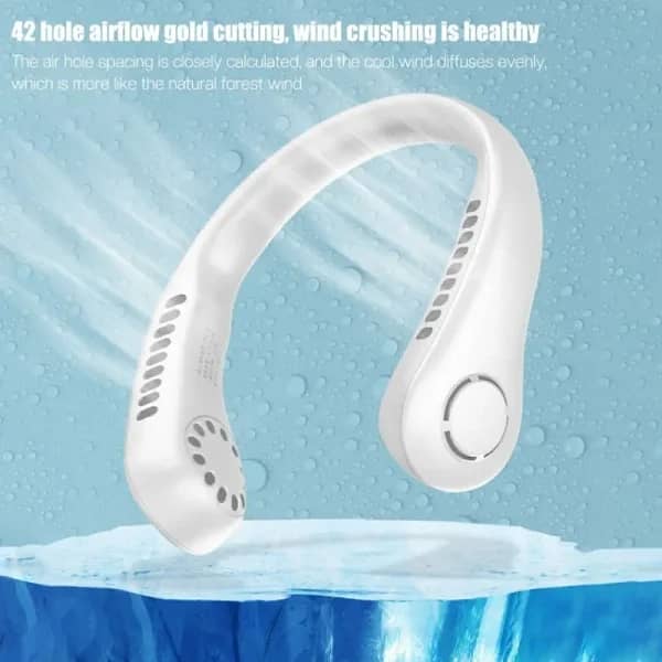 Mini Neck Portable No Bladeless Hanging Neck Rechargeable Air Cooler M 6