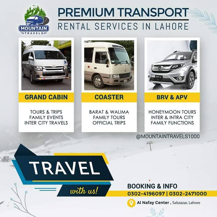Hiace Grand Cabin/ hiroof and Coaster for rent honda BRV 3