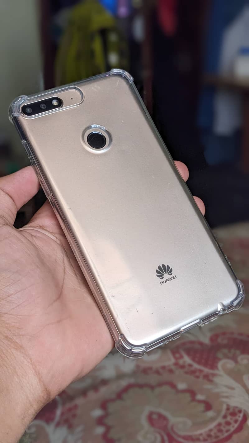 Huawei y7 prime 2018 pta approved with box & complete accessories best 1