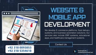 Mobile App | Website | Software Development | Web App | E-Commerce App