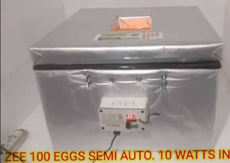 Zee Energy Saver incubator ( Hatchery) 10 watt 12