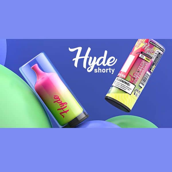 Hyde Shorty Disposable 5000 puff rechargeable 10