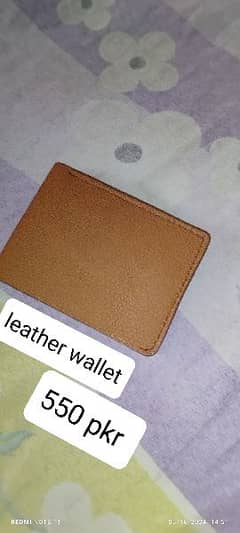 Leather wallets and card holder