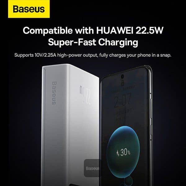 Baseus Star Lord Digital Display 30,000mah 22.5W Power Bank 3