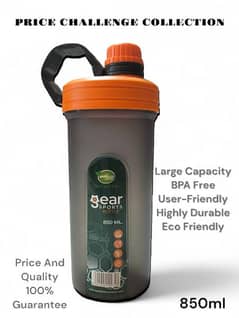 Apollo Gear Sports Bottle - 850 ml, Durable and Convenient