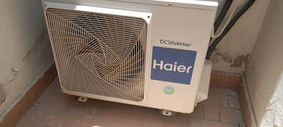 Haier inverter 1.5 Ton ACA typical 1.5-ton Haier AC unit boasts a cool