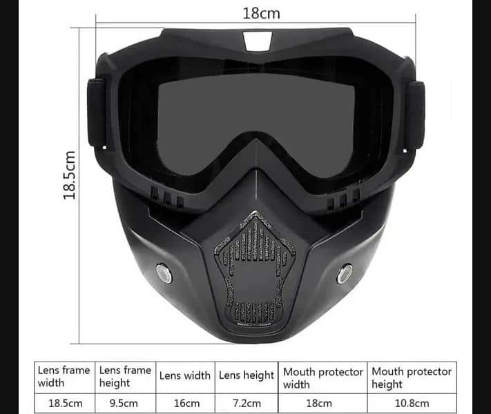 Motorcycle Dustproof Glasses l Helmet l 0323-4536375 1