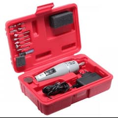 Mini Drill Machine Electric Drill Set With Adapter
