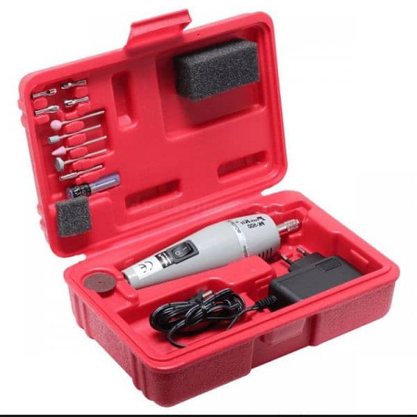 Mini Drill Machine Electric Drill Set With Adapter 8