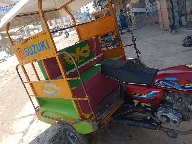 urgent riksha budy sell without bike  bilkul new hai 1