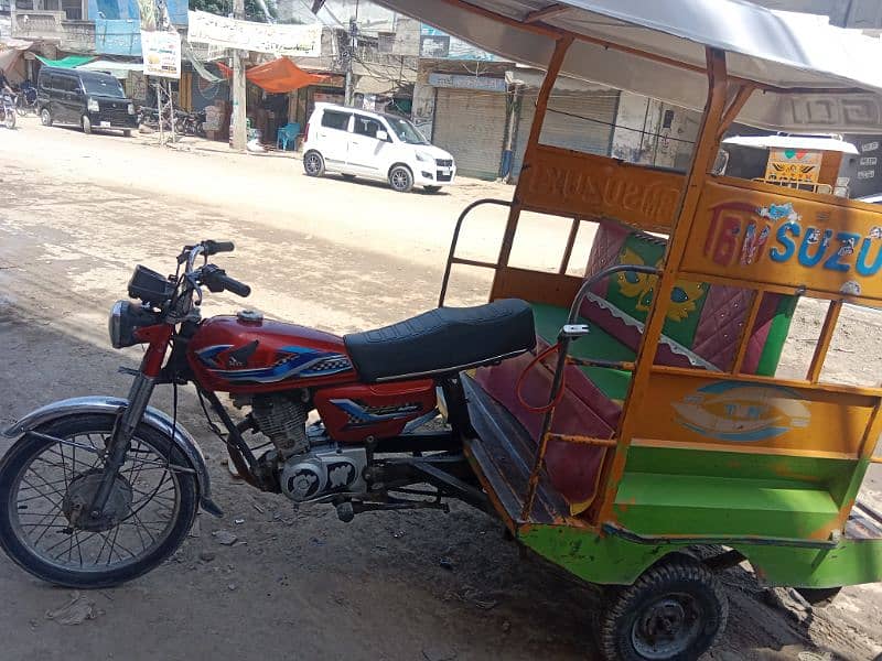 urgent riksha budy sell without bike  bilkul new hai 6
