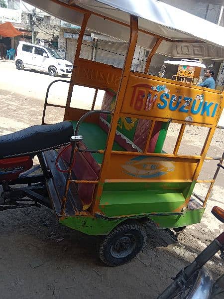 urgent riksha budy sell without bike  bilkul new hai 8