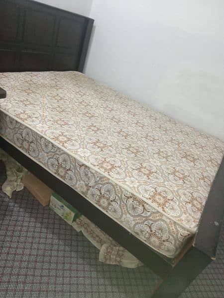 Bed with mattress 2