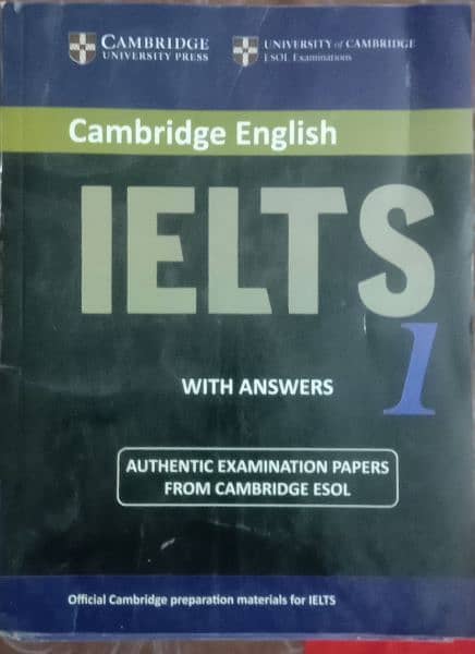 Cambridge IELTS Books set 1 to 8 1