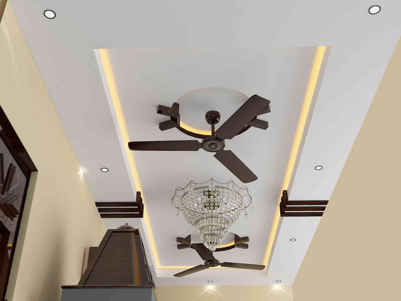 "Reach New Heights of Elegance: Elevate  Space with Stunning Ceiling 9