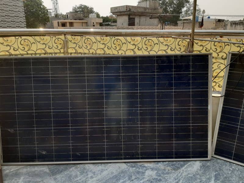 6 Solar panels (340 watt each panel) 1