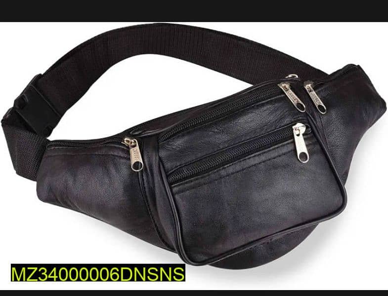 Leather Waistband Travel Bag 1