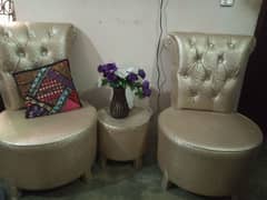 2 Seater Sofa with Coffe table