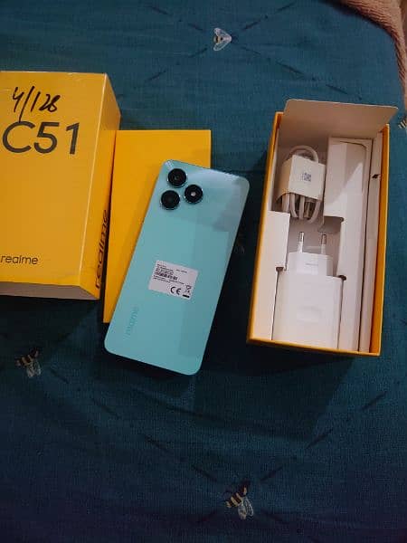 redmi C51 one week use ,with original box and warranty and charge 6