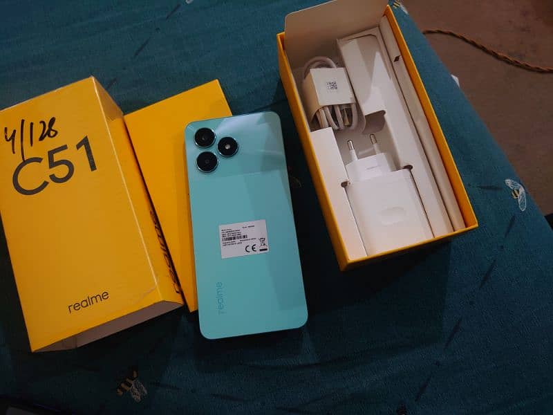 redmi C51 one week use ,with original box and warranty and charge 7