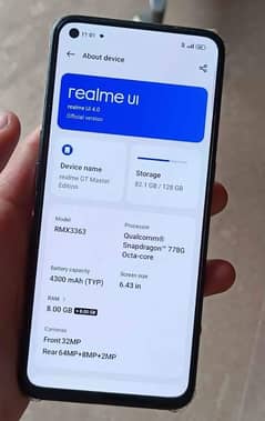 Realme GT Master Edition Official PTA Approved Complete Box