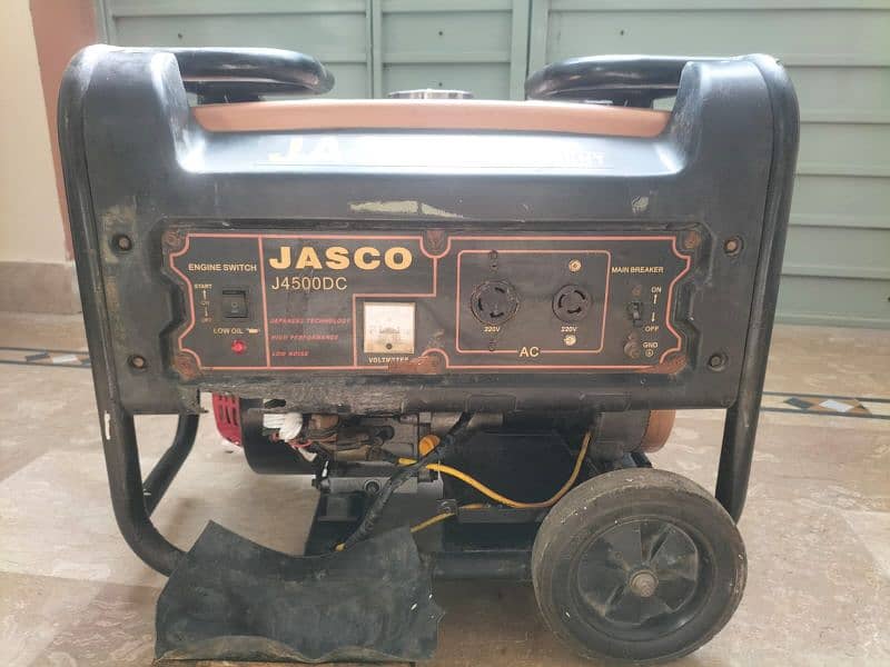 Jasco generator 3KW/3.75KVA outstanding condition. 1