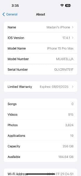 Iphone 15 pro max jv natural titanium colour 3