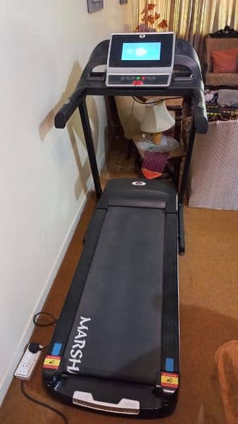 Marshal Fitness Heavy Duty Auto Incline Treadmill, PKT-3150-1 TV 1