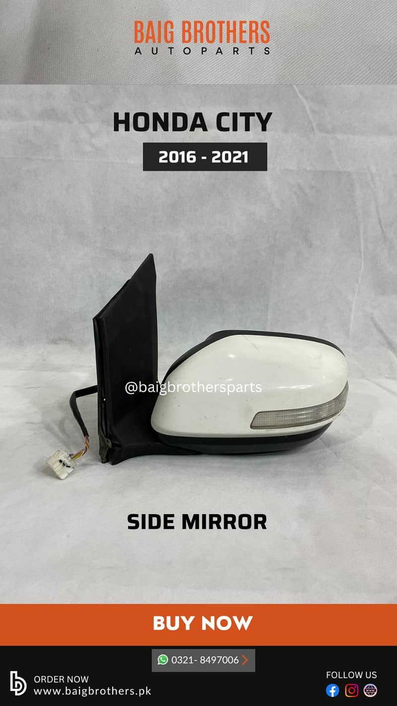 Kia Picanto Wiper Sheild Abs Kits Srs Dashboard Fusebox Side Mirror EC 5
