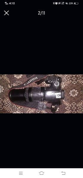 CANON 1100d  Body with Lens 1