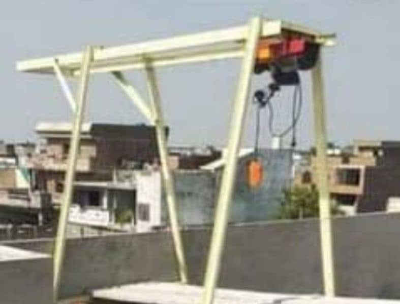 Cable electric Lift machine with stand 0