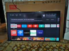 TCL Android Smart LED TV 40 Inch Black  ( L40S6500 ) Box