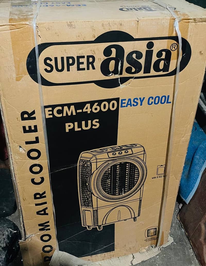Super Asia ECM4600 PLUS (EASY COOL) ROOM AIR COOLER BOX PACK (UNUSED) 0