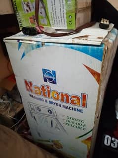 national washing machine brand new unused machine for sell urgent