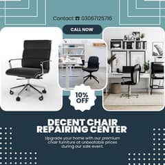 Decent chair repairing centre
