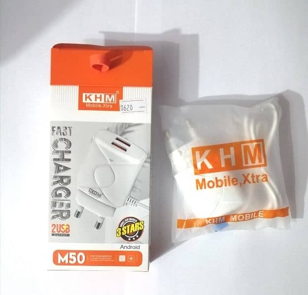 Fast Charger K H M 2 USB Ports Output M 50 - USB Charger Android 2